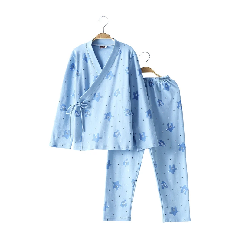 Детское кимоно Enfant Пижамный костюм с героями мультфильмов для мальчиков и