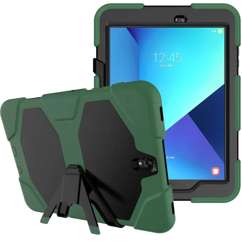 Противоударный защитный чехол для Samsung Galaxy Tab S3 9 7 T825 T820 Heavy Duty с подставкой