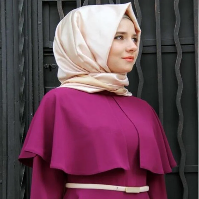 Модная мусульманская абайя женское исламское платье арабское дубайское кафтан