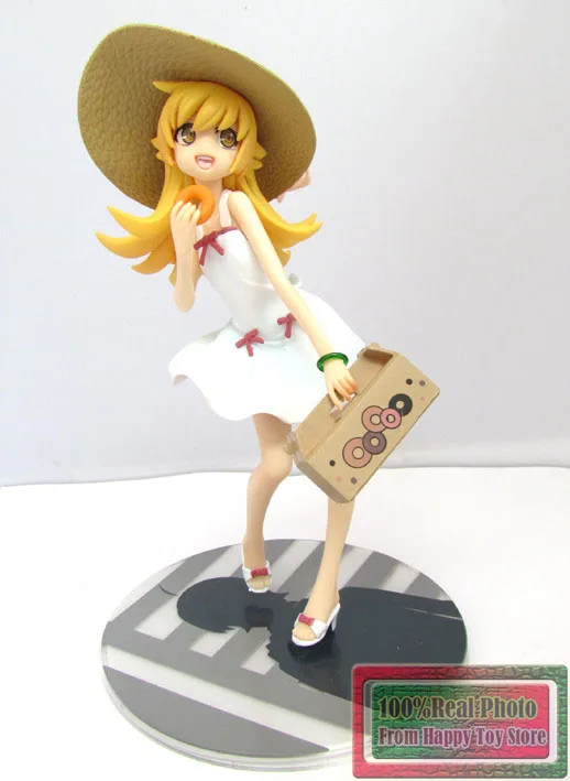 Короткая футболка с героями из японского аниме 7 5 &quotMonogatari Nisemonogatari Ошино Синобу