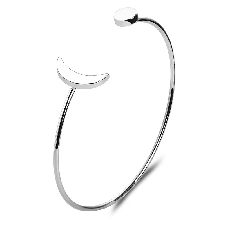 Шарм Марка Мода Луна солнце Для женщин здоровья открытие браслет регулируемый