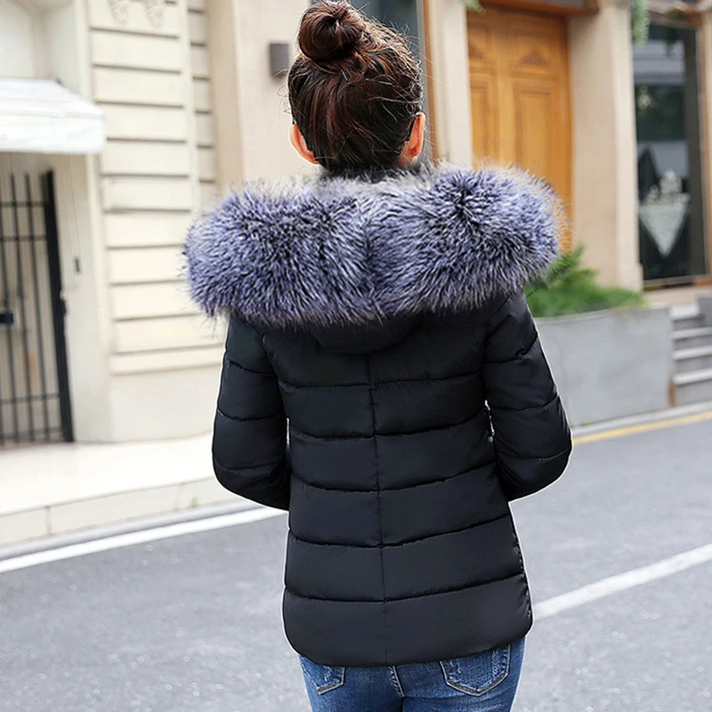 Зимняя куртка для женщин 2019 последний стиль Искусственный мех Женское пальто