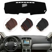 console dashboard suede mat protector sunshield cover fit for lexus is f is250 is350 is300 2006 2013