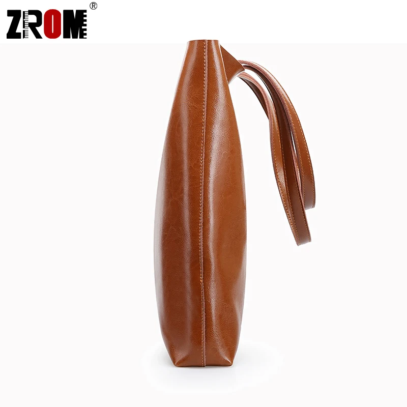 Сумки ZROM из натуральной кожи большие женские сумки тоут модные дизайнерские