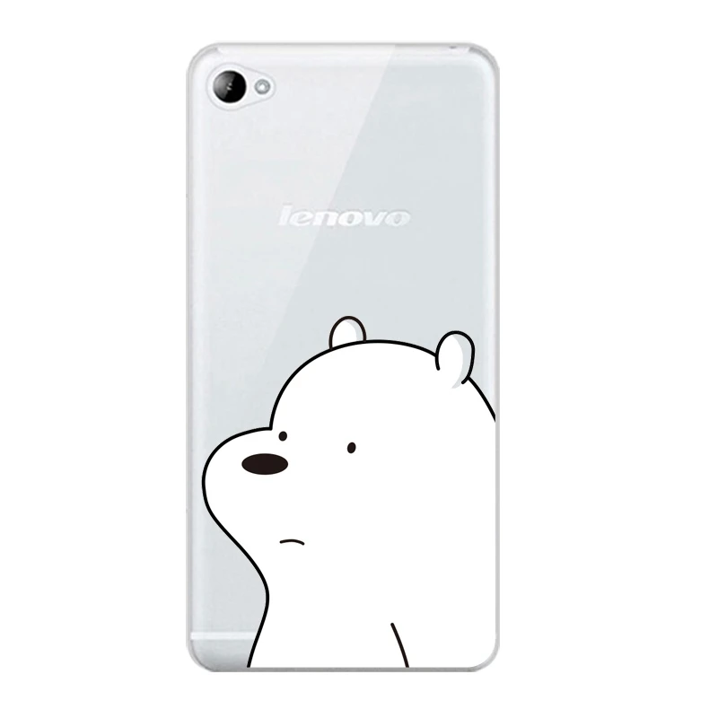 Мягкий прозрачный чехол из ТПУ Для Lenovo S60 S90 A2010 A1000 A5000 A7000 K4 K5note Bear Kuma Flora бесплатная