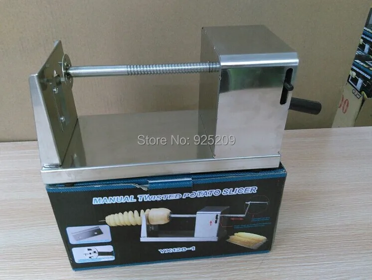 Бесплатная доставка ручной скручиватель картофеля машина для резки