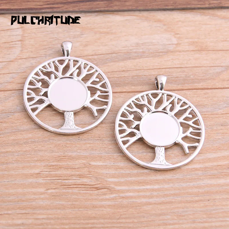 Подвеска в виде дерева, 14 мм, 4 шт | AliExpress