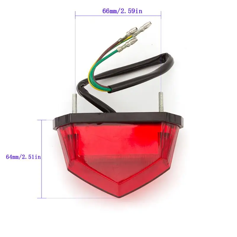 Стоп-сигнал светодиодный для мотоцикла 12 В |