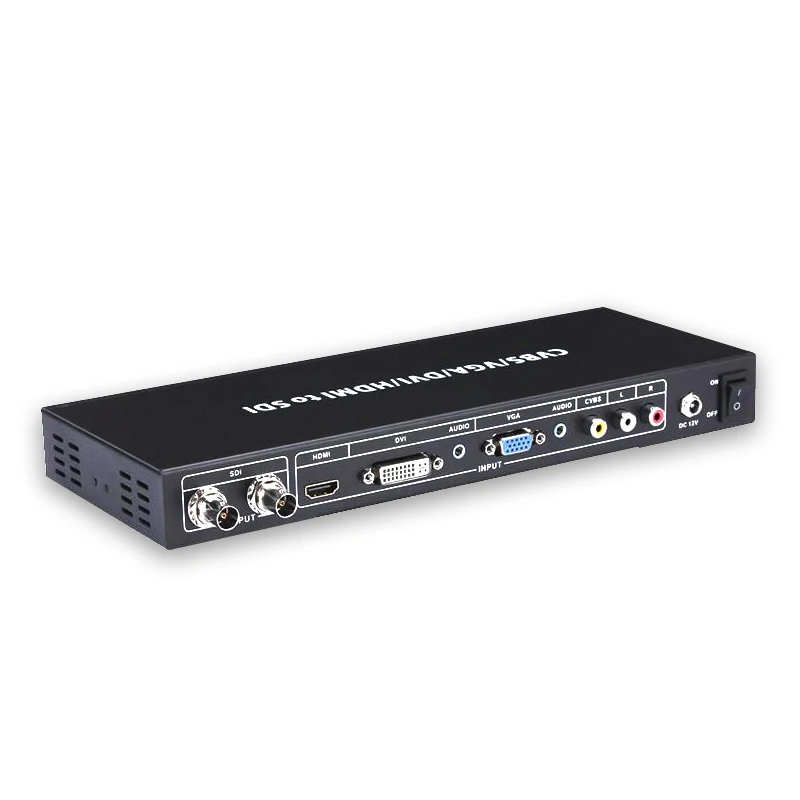 Преобразователь все в SDI позволяет преобразователю шкалы DVI VGA HDMI CVBS композитный к