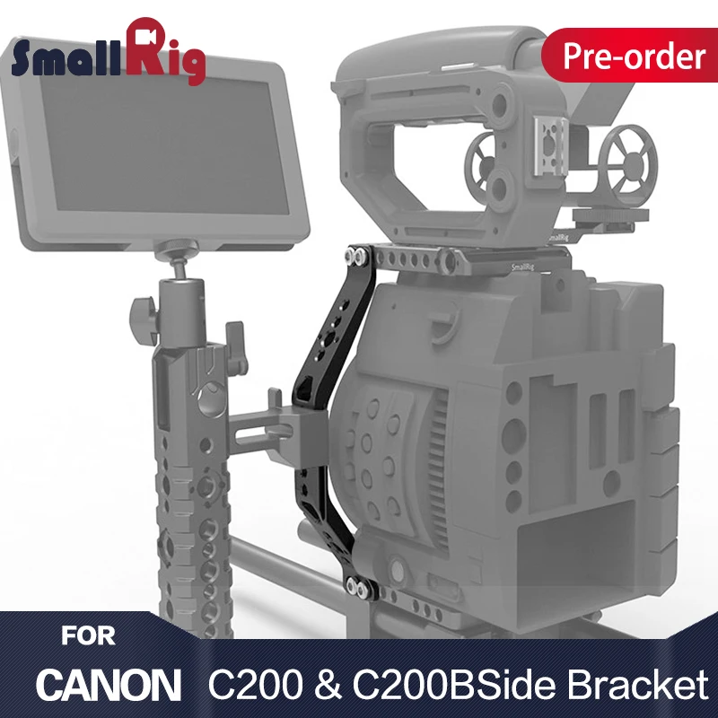 SmallRig боковой Кронштейн для Canon C200 и C200B с Quick Release железнодорожный вокзал ручка