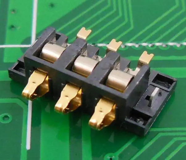 Бесплатная доставка Батарейный разъем держатель батареи ZJ-3P-2.5PH-3.2H с колонной