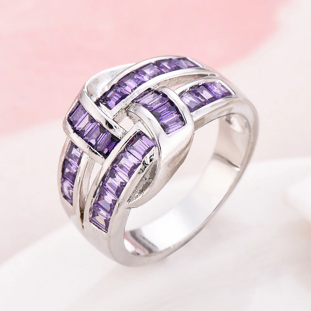 Женское кольцо из серебра 925 пробы с фианитом|wedding rings for women|wedding ringsfashion women |
