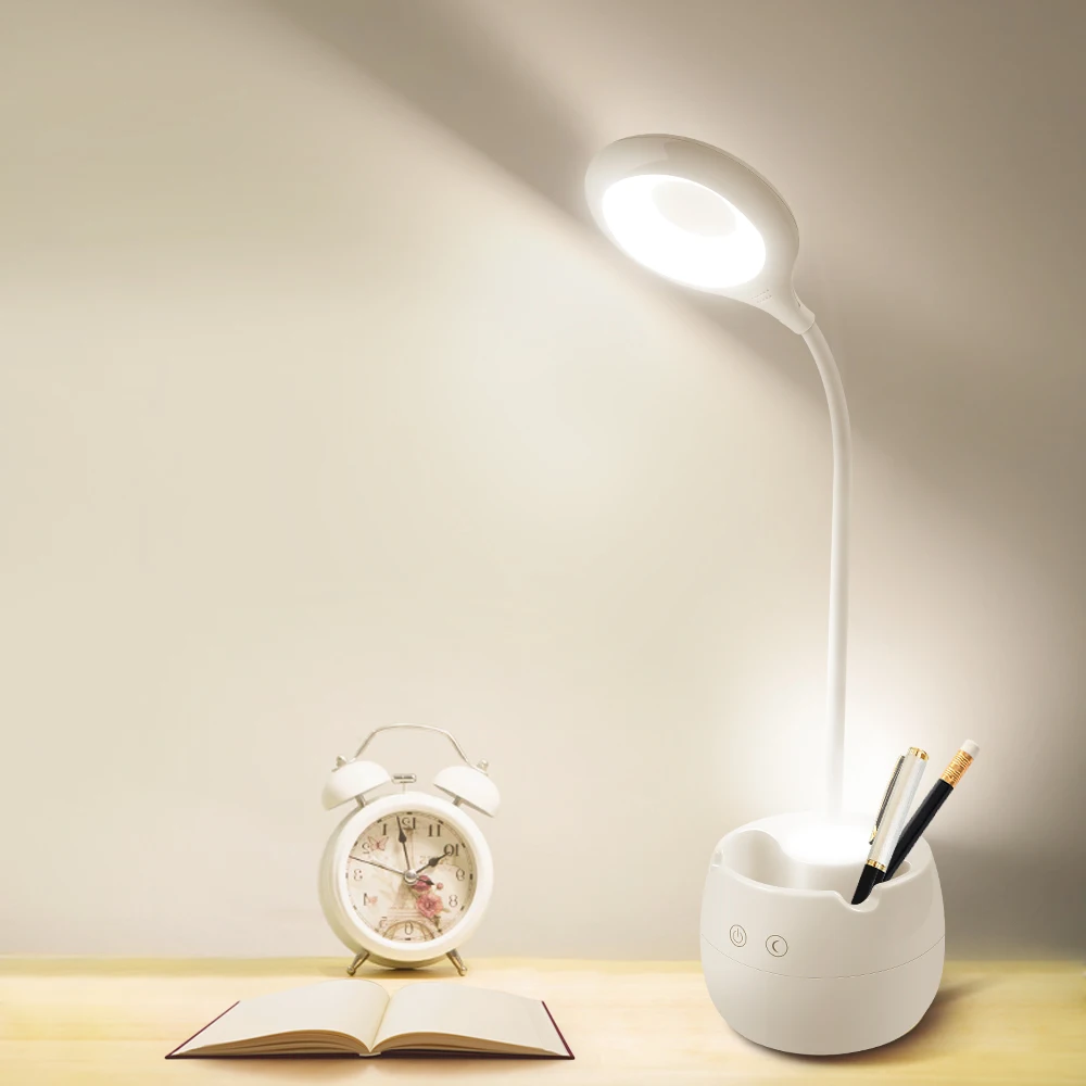 Диммер USB Led Настольная лампа Настольные лампы LED сенсорный выключатель 3 режима