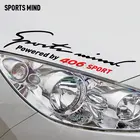 10 шт. спортивный ум авто-Стайлинг на Автомобильные светодиодные лампы для автомобилей и мотоциклов автомобиль Стикеры наклейка для Peugeot 406 аксессуары