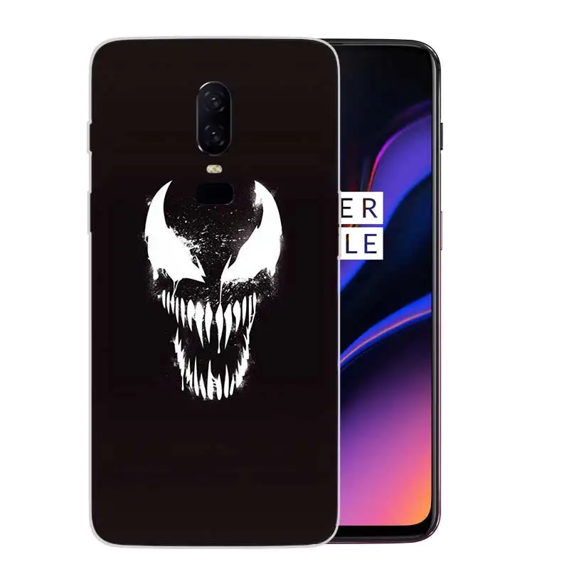 Роскошный Мягкий ТПУ силиконовый чехол для телефона OnePlus 5 5T 6T 6 матовый с принтом