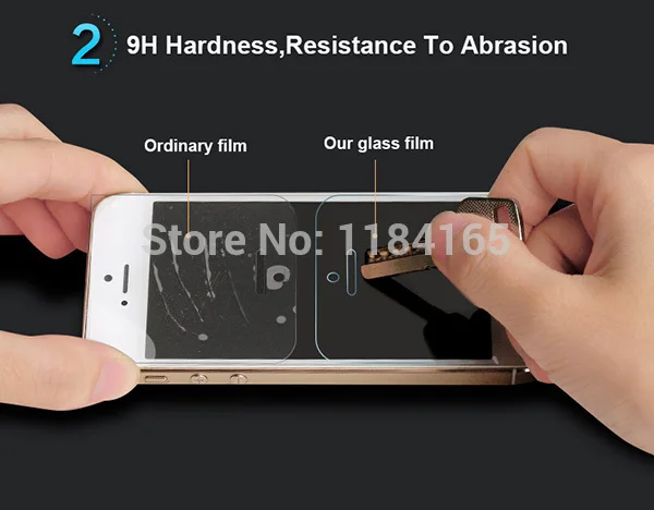 Индивидуальные для Wileyfox Swift 0.26 мм Передняя ЖК взрывозащищенные Закаленное Стекло