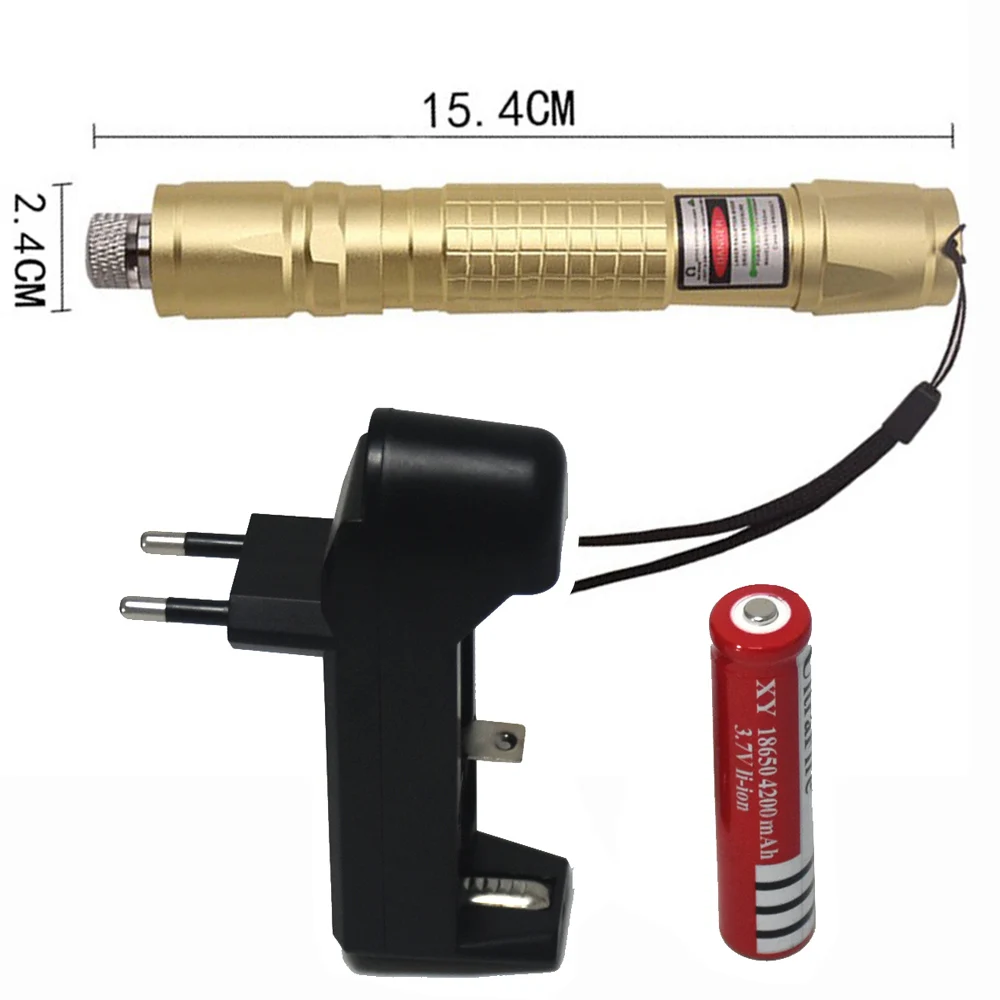Портативный зеленый лазерный прицел фокусировка походный пыленепроницаемый