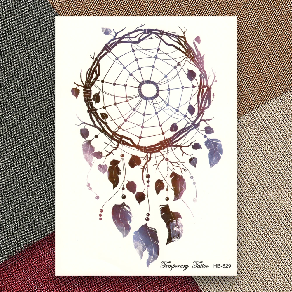 Временные искусственные татуировки блеск Водонепроницаемый наклейки