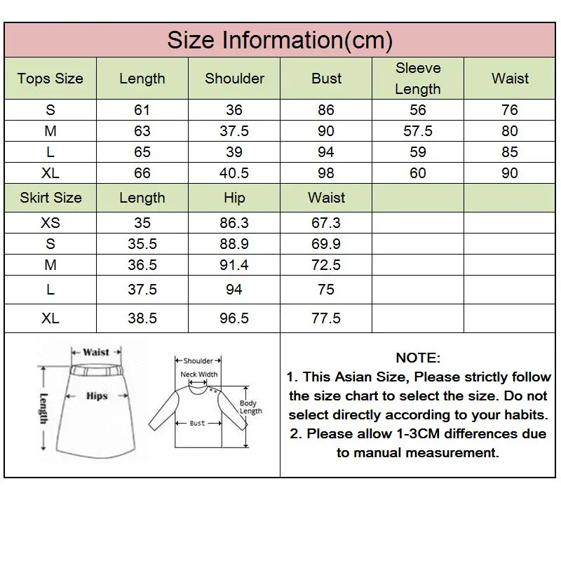 

PGM Women Golf Clothing Set Ladies Breathable Confort Skirts Set Long Sleeved Sportswear Golf/Tennis Clothes Suits D0500