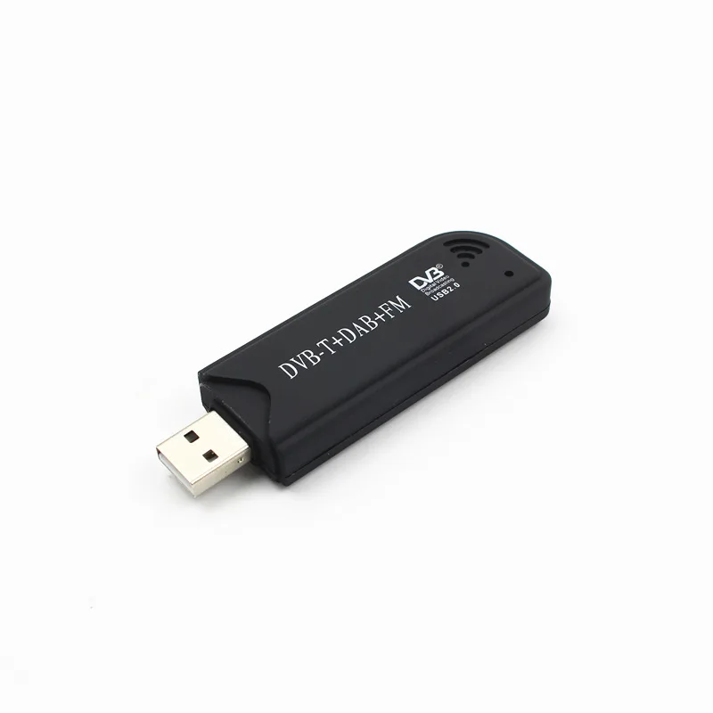 Цифровой USB TV FM + DAB DVB T RTL2832U FC0012 Поддержка SDR тюнер приемник|SmartTV-стики и тюнеры| |