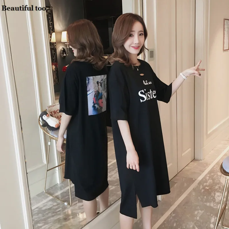 Женское платье-рубашка летнее платье с коротким рукавом большие размеры M-4XL