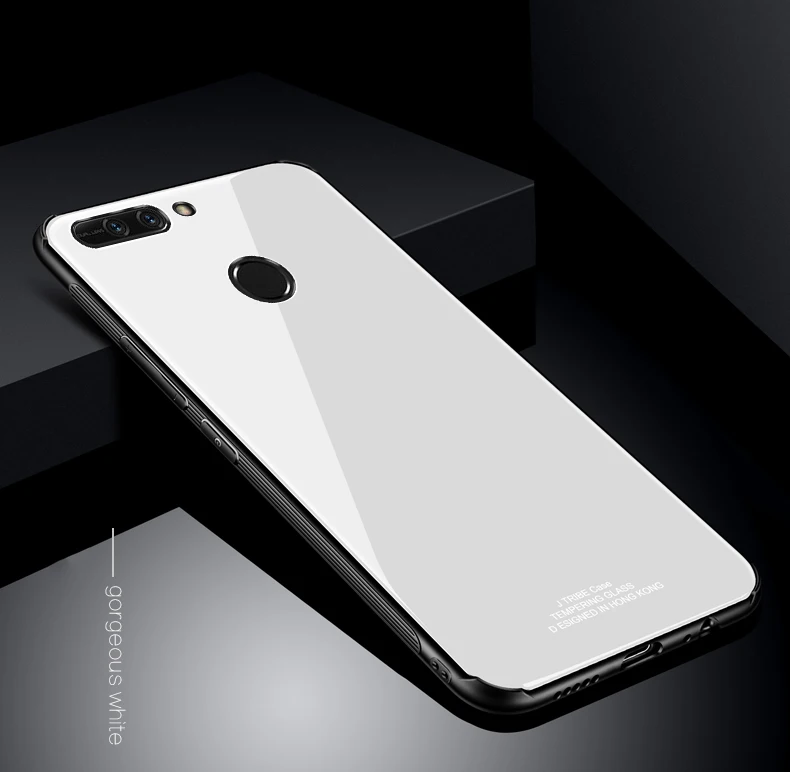 MAKAVO для huawei Honor 8 Pro Чехол, роскошная задняя крышка из закаленного стекла, гибридный противоударный чехол, жесткий корпус для huawei Honor V9