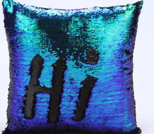 Чехол для дивана в двух цветах|sequin cushion|suede pillowcushion sequin |