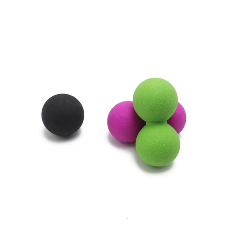 TPE плотность Лакросс мяч тренажерный зал фитнес Один/двойная Терапия упражнения