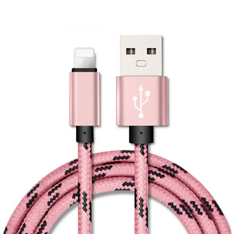 Usb-кабель для зарядки данных iPhone 7 8 6 5 SE 6s plus X XS MAX XR iPad Mini Adapter 2A мобильный телефон