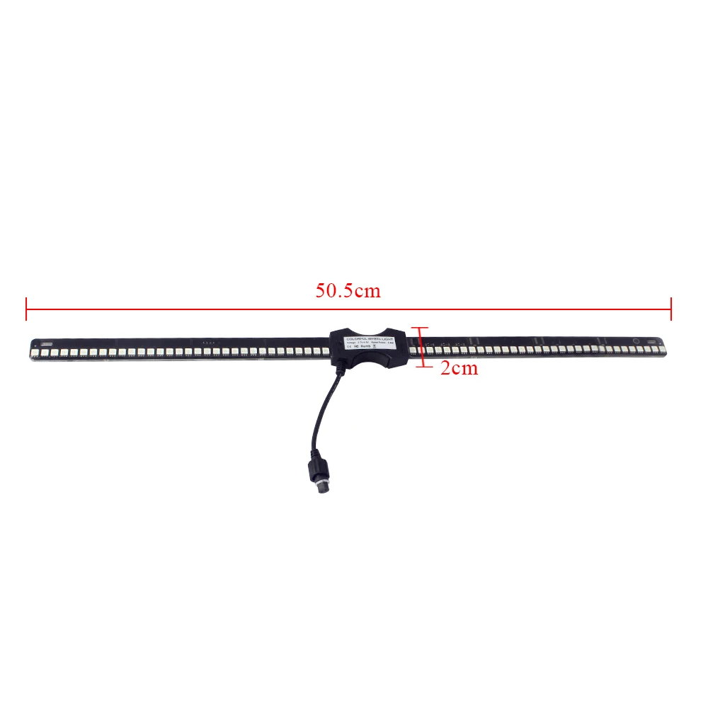 128 СВЕТОДИОДНЫХ RGB ламп для велосипедных колес водонепроницаемый противоударный