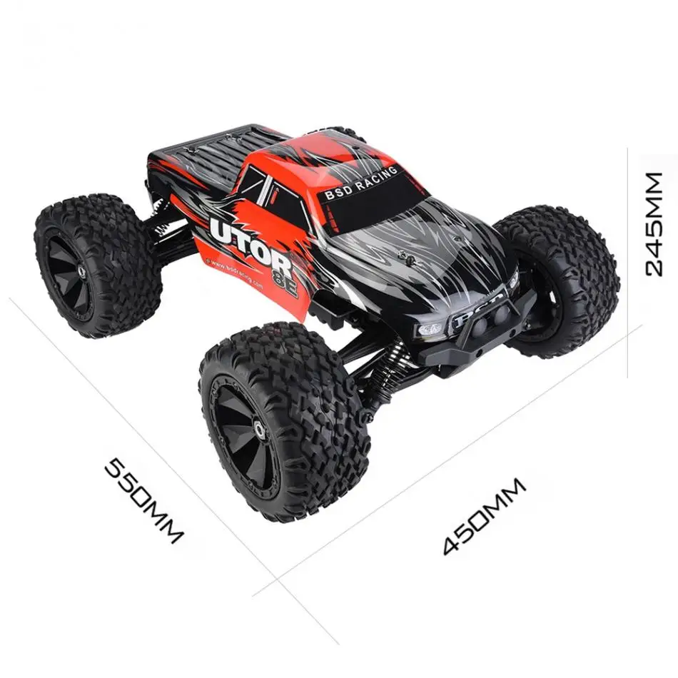 BSD RACING 2,4 GHz 1/8 4WD 3CH автомобиль с дистанционным управлением 120A бесщеточный мотор водонепроницаемый ESC 70 км/ч RC внедорожный автомобиль игрушка детский подарок