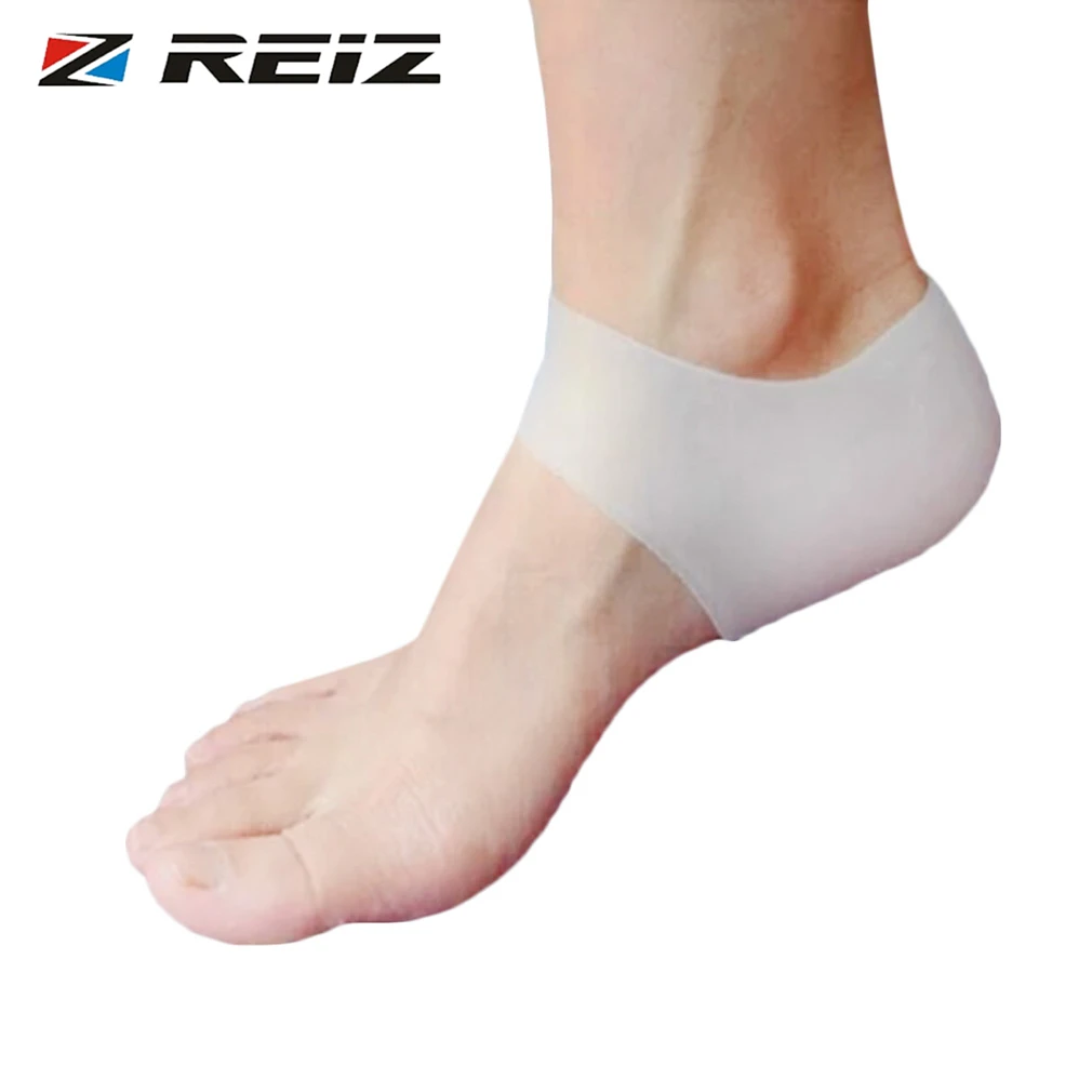 

REIZ Ankle Support Heel Soft Silicone Moisturizing Gel Heel Sock Anti-slip Maintenance Cracked Foot Skin Care Protectors foot