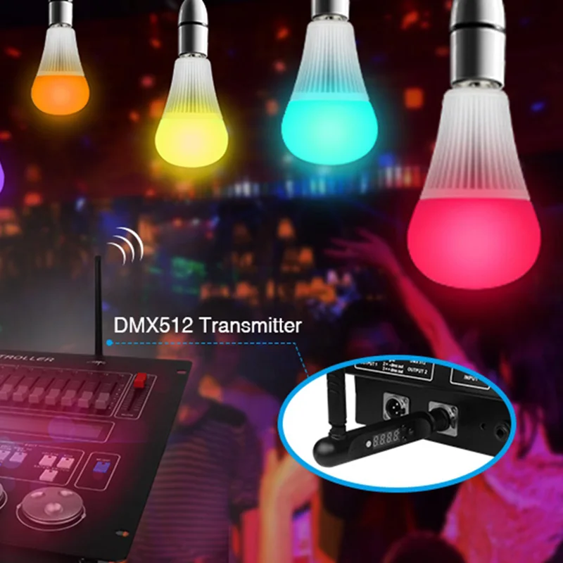 Mi свет FUTD04 9 W DMX512 RGB+ CCT светодиодные лампочки AC100-240V FUTD01 DMX512 Led Транс mi ель умная Светодиодная лампа удаленного Управление mi свет