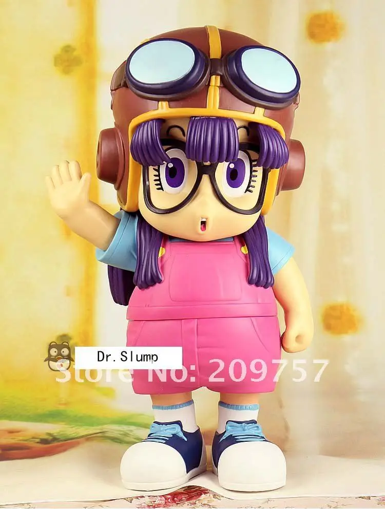 Классические Аниме Комикс Dr.Slump Arale ПВХ Фигурки игрушки 38 см/15 дюймов огромное