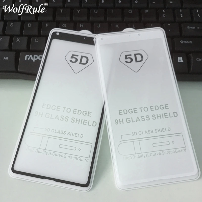 5D полное клеевое покрытие закаленное стекло Xiaomi Mi Mix 2 Защитная пленка для экрана
