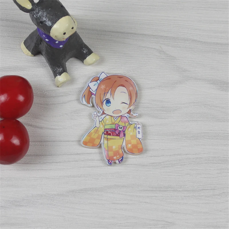 1 шт. kawaii мультфильм люди акриловый Значок Pin Выводы для броши одежда вечерние