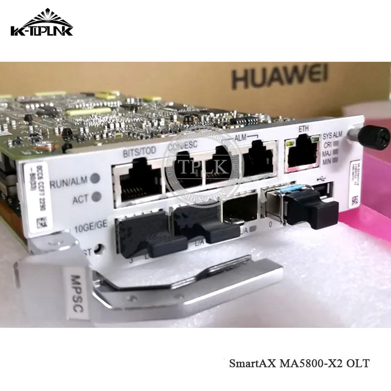 Лучший поставщик Хуа Вэй MA5800 X2 несколько Услуги модуль доступа G/EPON OLT 2 * MPSC(4*10 г) + 1
