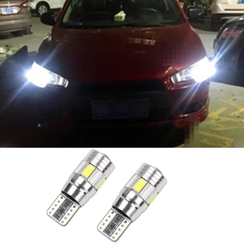 Для Mitsubishi Asx Lancer 10 9 Outlander Pajero Sport Colt Carisma Canbus L200 W5W T10 5630 SMD Автомобильный