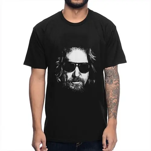 

The Dude Jeff Bridges Big Lebowski T Shirt Unisex 2019 Homme Tee Shirt Organic Cotton Big Size T-Shirt