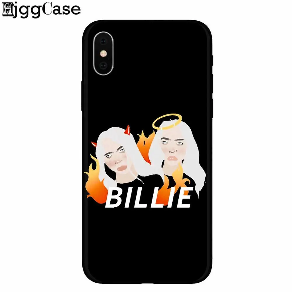 TPU A3861 Billie Eilish Khalid прекрасные чехлы Чехол для телефона Мягкий ТПУ силиконовый чехол для Apple iPhone X 8 8Plus 7 7Plus 6 6S Plus 5S SE чехол - Цвет: TPU A3861
