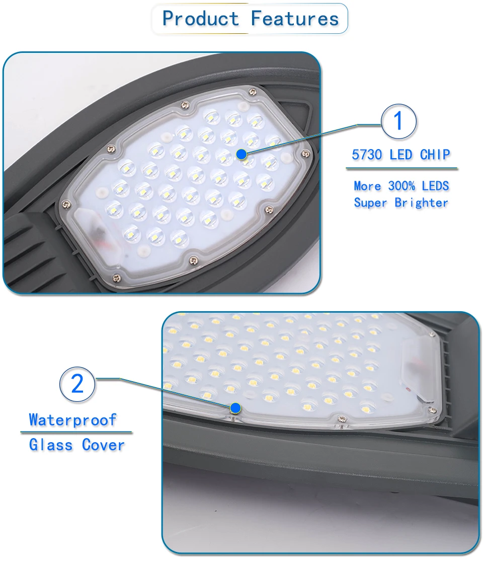 Solar Lamp Outdoor Lighting led street light Plaza Waterproof 30W-150W 12V Led Solar Light For Garden Parking lot Pole Light