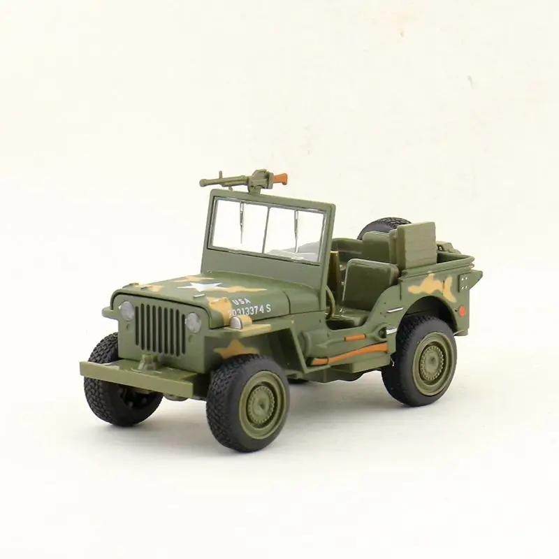 Моделирование 1:24 военная модель автомобиля из сплава Уиллис, звук и свет оттяните назад Подарочный металлический внедорожный автомобиль модель