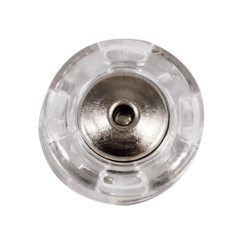 100 шт. металлические пластиковые прозрачные кнопки для шитья 15 мм Швейные