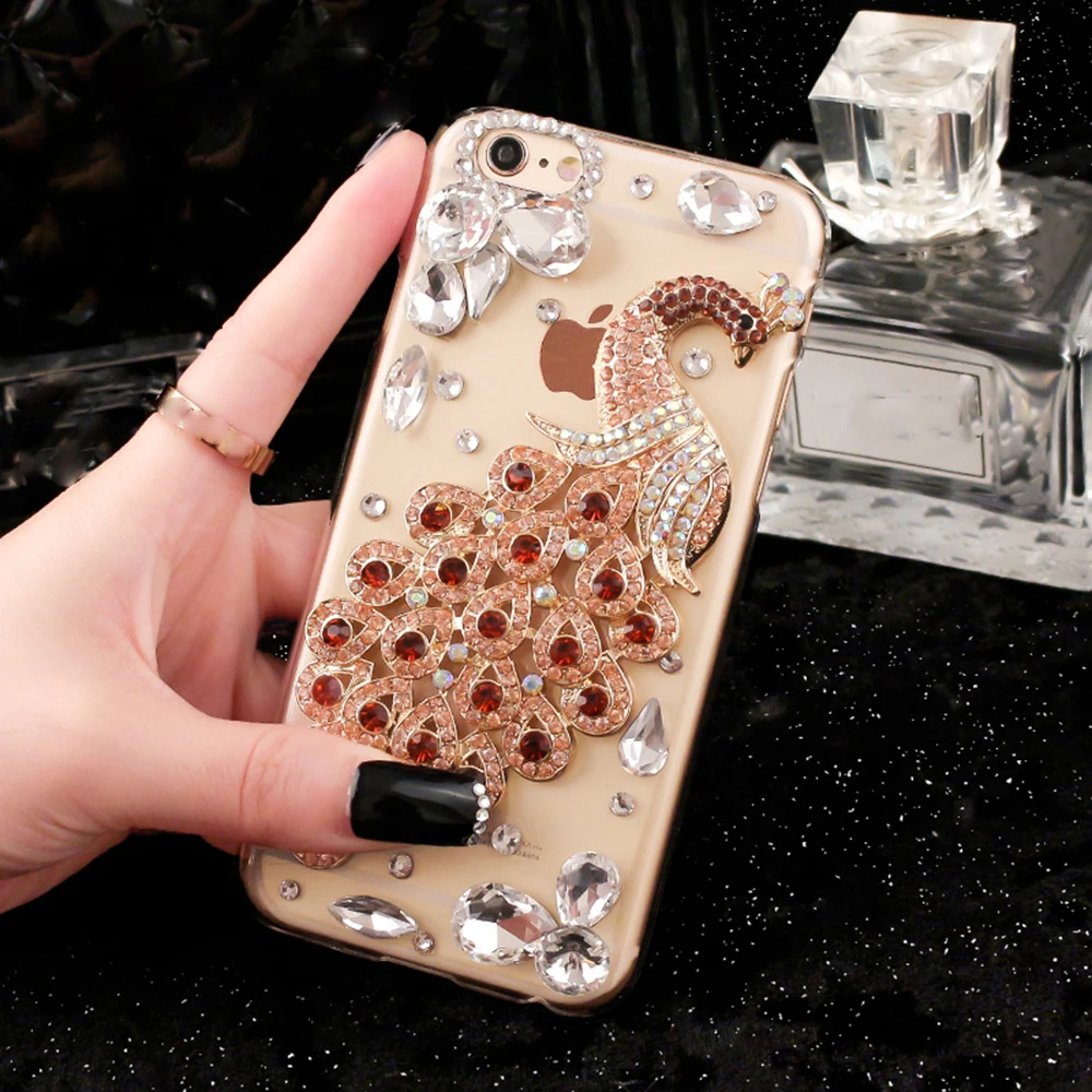 Для Samsung Galaxy Note 4 N910 уникальный DIY классический красочные Роскошный Кристалл Rhinestone