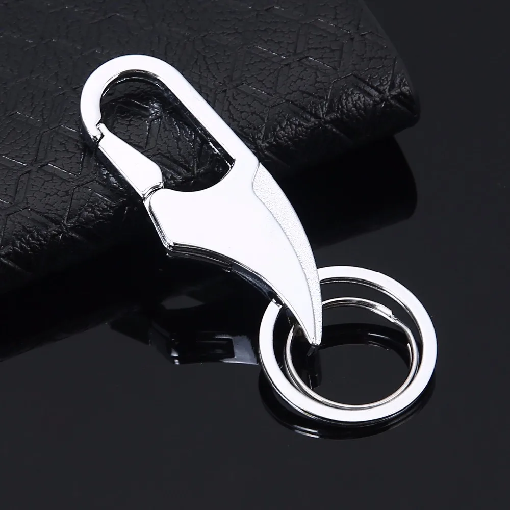 Горячая продажа брелок для автомобиля модный серебряный золотой черный мужчин