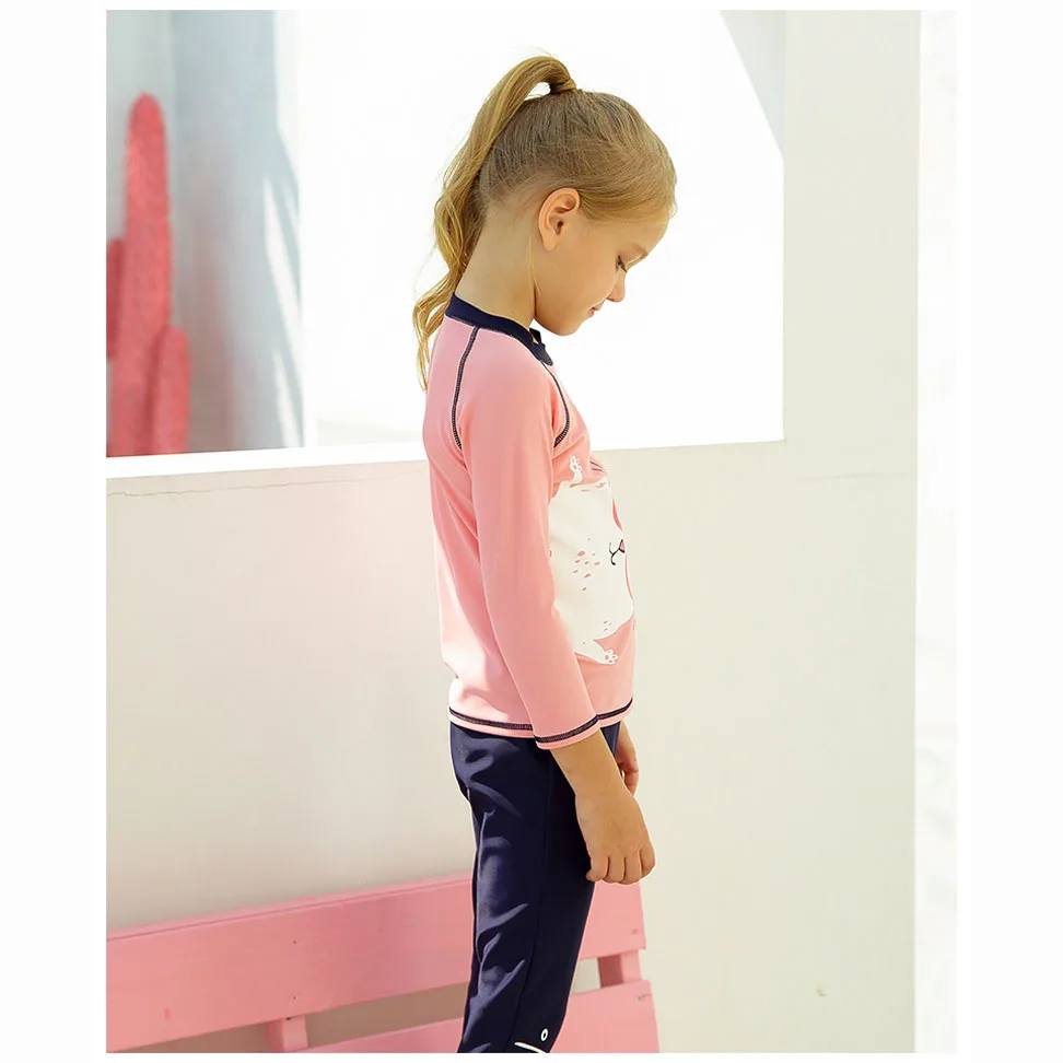 Комплект из двух предметов для девочек купальники с шапочкой плавания Детский