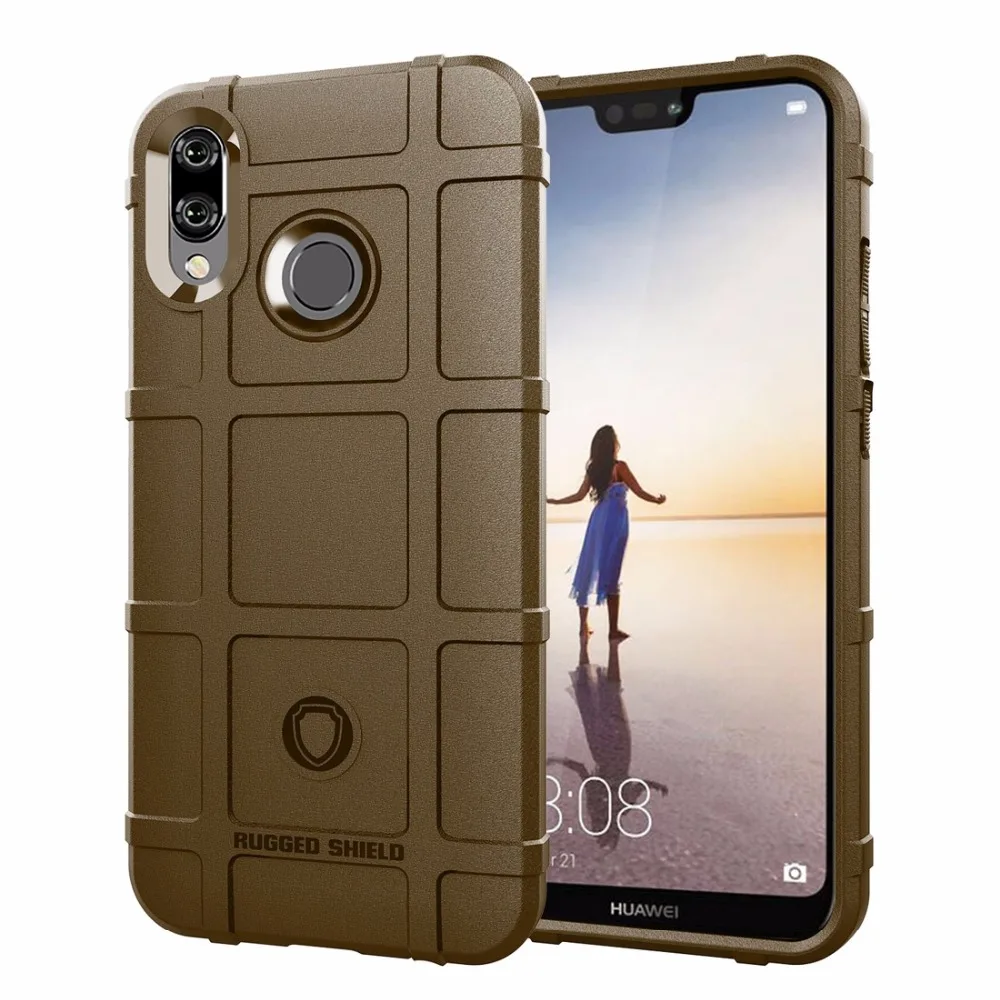 Ударопрочный чехол из ТПУ с полным покрытием для Huawei P20 Lite / Nova 3e защитный