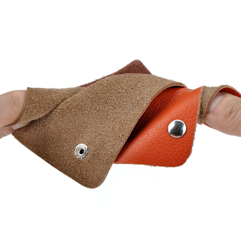 Хит унисекс модный держатель для ключей из натуральной воловьей кожи органайзер