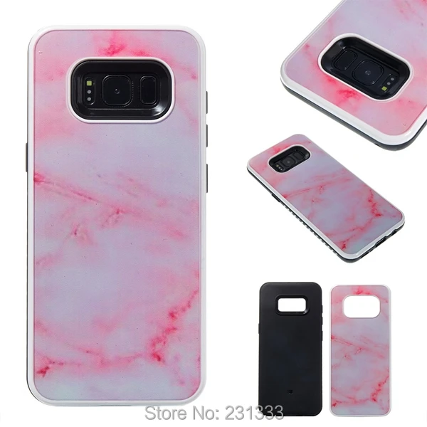 Marble Rock Armor Hybrid TPU PC Hard Case For Samsung Galaxy S8 S6 S7 EDGE J5 A3 A5 J7 2017 J3 Prime Shockproof Bag Cover 100pcs | Мобильные
