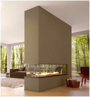 on sale fireplace ethanol with wifi control luxury 48 inch decorative fireplace